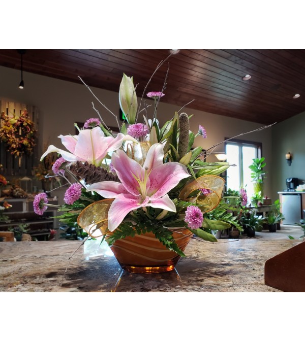 Warm Fall Wishes Centerpiece