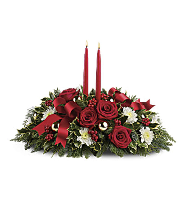 Holiday Shimmer Centerpiece TWR12-5