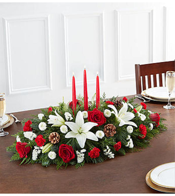 Christmas Traditional Centerpiece