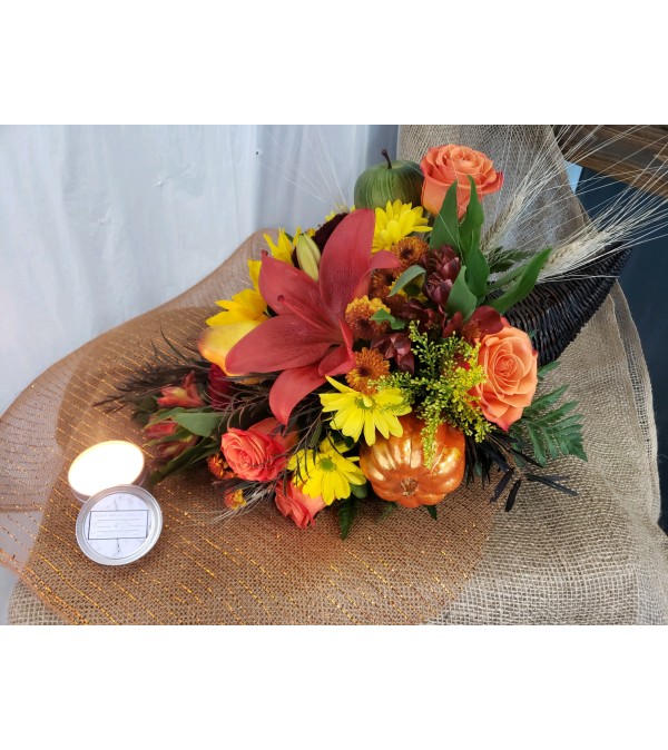 Autumn Blessings Cornucopia
