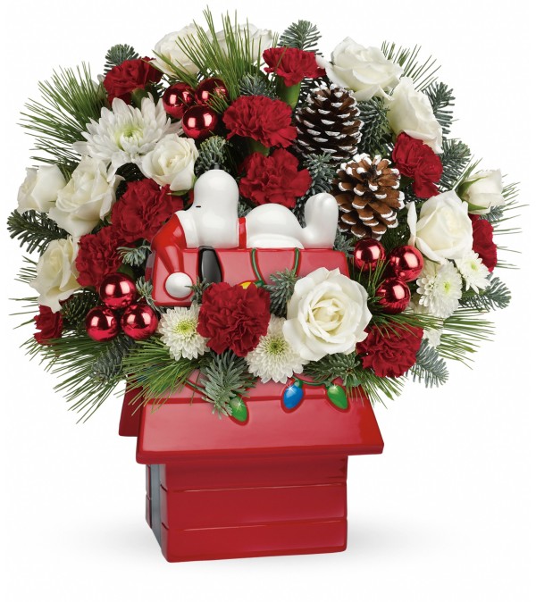 Snoopy Cookie Jar By Teleflora
