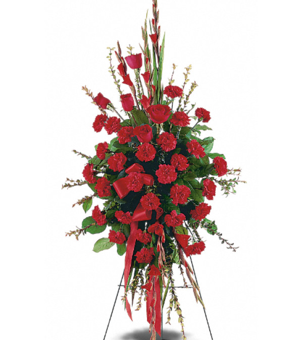 Traditional Red Regards Spray