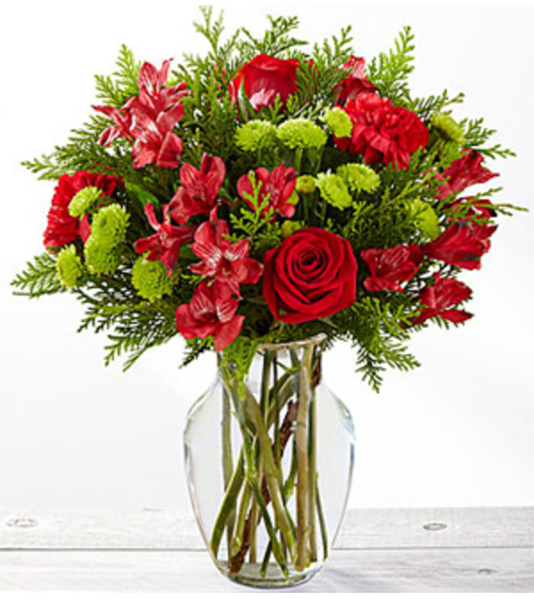 Holiday Happenings Vase Bouquet