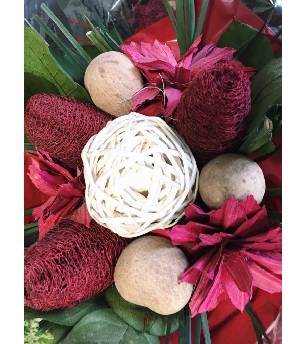 Darling Dried Bouquet (Matte Red)