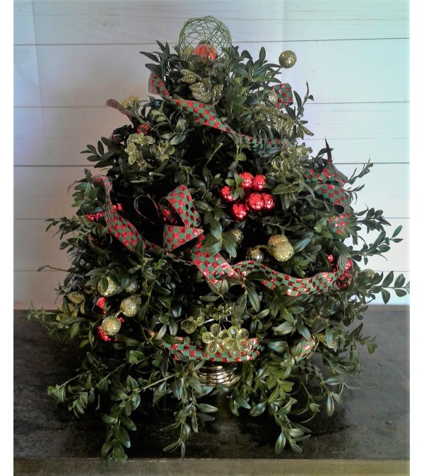 Checkerboard Christmas Tree