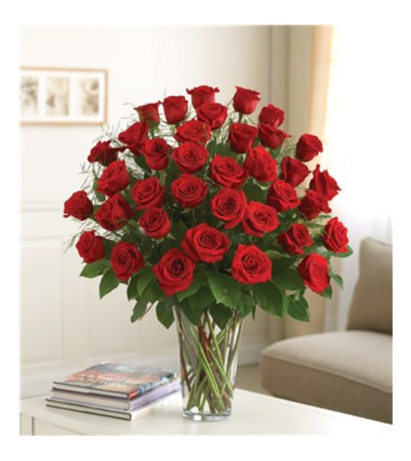 Classic Three Dozen Rose Vase