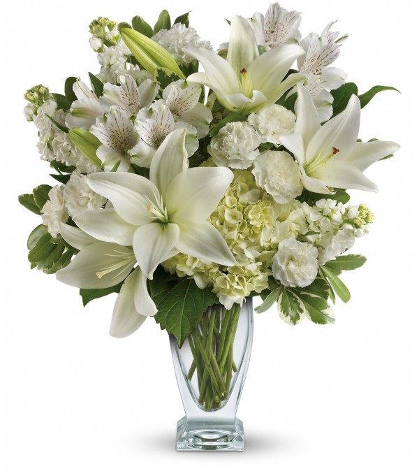 Purest Love Bouquet by Telefloras