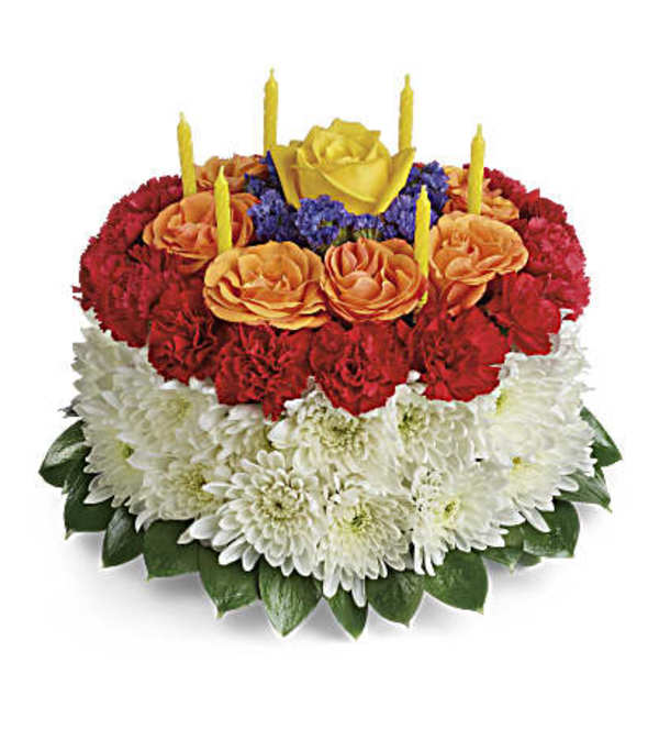 Your Wish is Granted Birthday Cake Bouquet