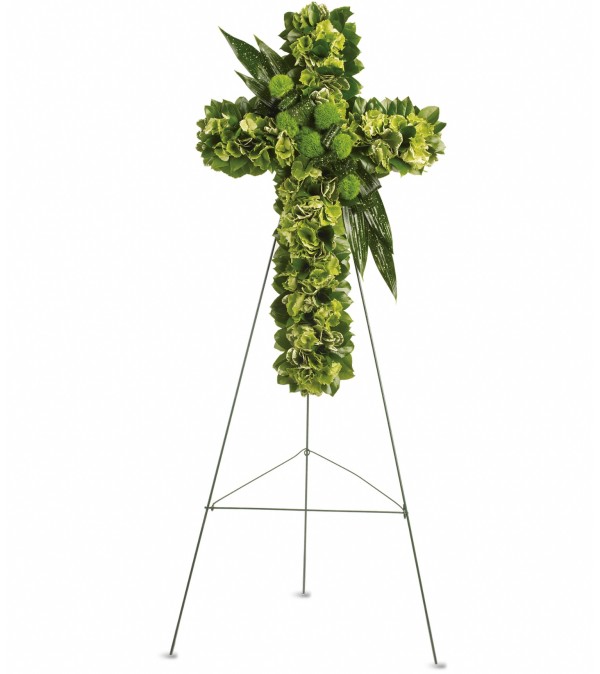 Garden Cross by Telefloras