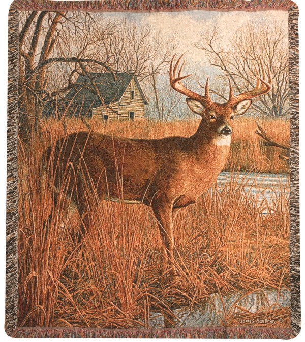 Tapestry Throw - His Side Of The River