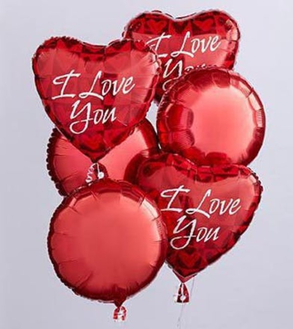 I Love You Valentines Mylars