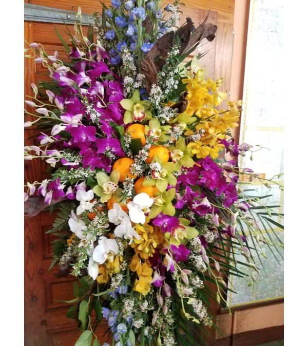ORANGES AND ORCHIDS