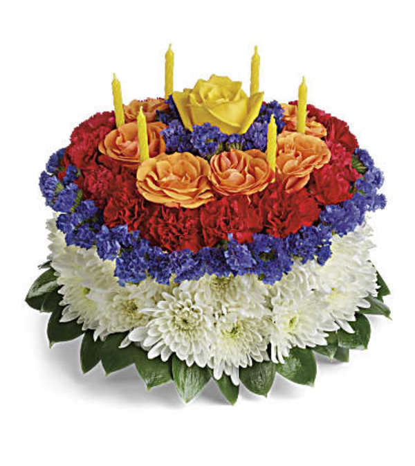 Your Wish Is Granted Birthday Cake Bouquet TBC06-1