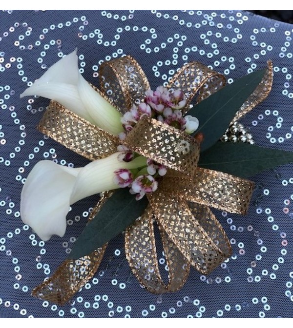 Prom Calla Lily Corsage