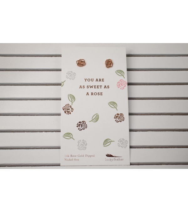 Earrings - Sweet Rose