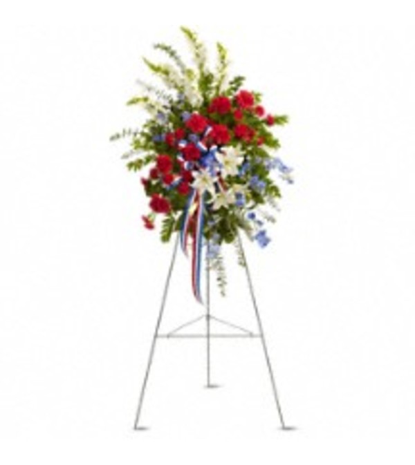 Teleflora's 240-2A Sacred Duty Spray