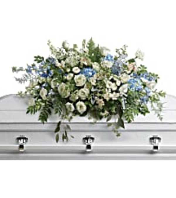 TRF283-6A Tender Remembrace Casket Spray