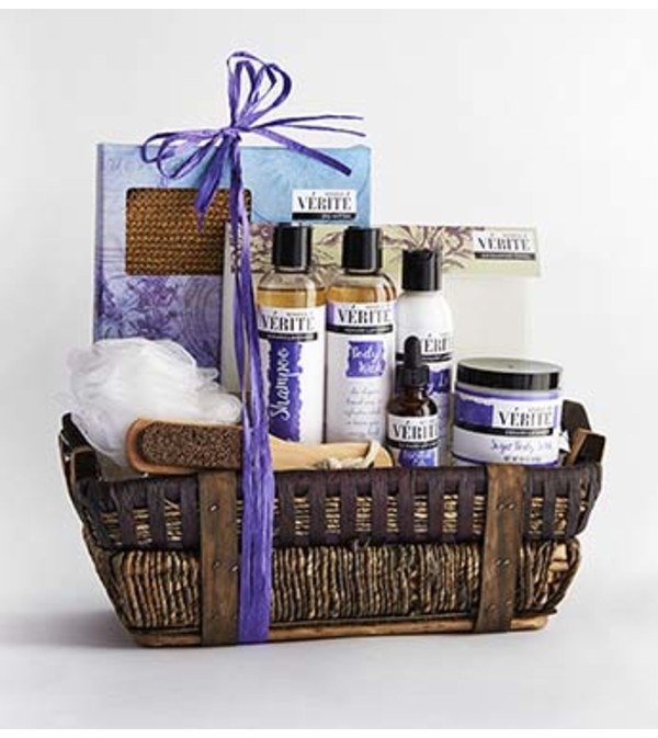 Denaril Lavender Spa Basket