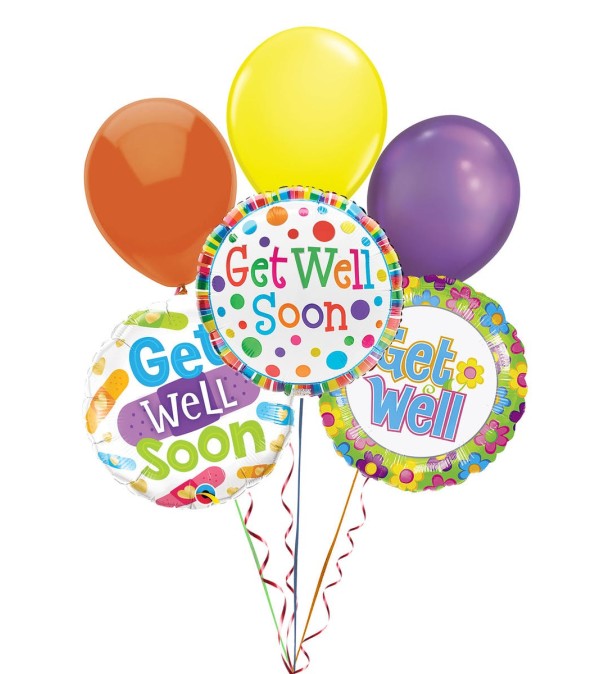 Balloon Bouquet-Get Well