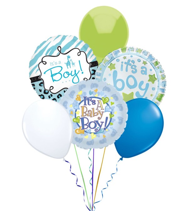 Balloon Bouquet-Baby Boy