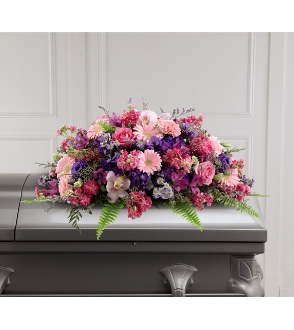 Glorious Garden™ Casket Spray