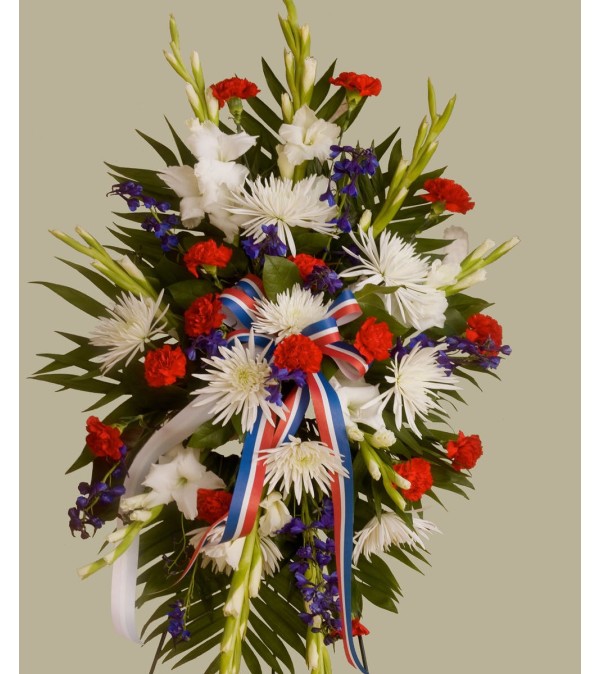 Honorable Service-Standing Spray