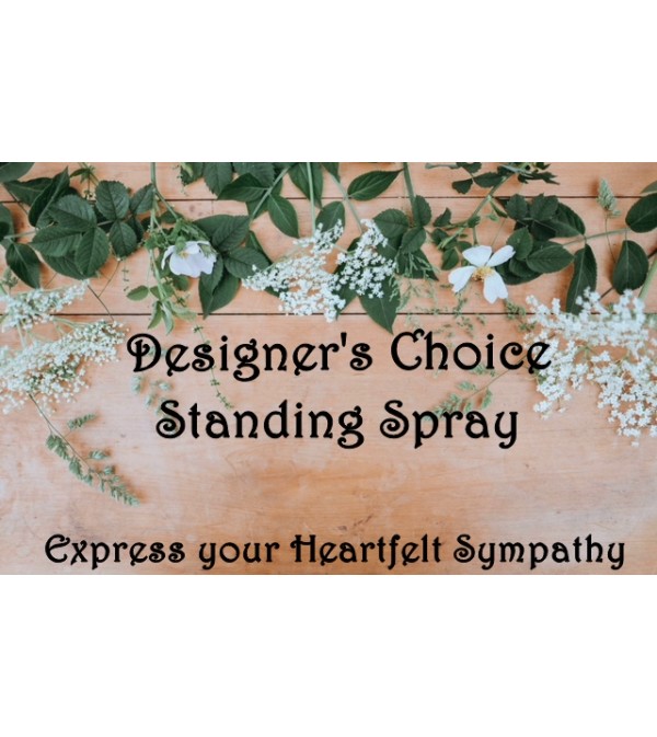 Standing Spray-Designer's Choice