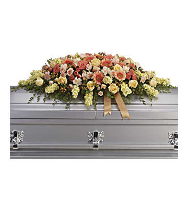 A Warmest Remembrance Casket Spray