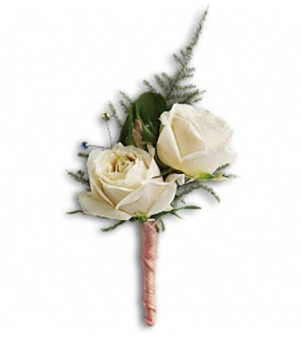 The White Tie Boutonniere