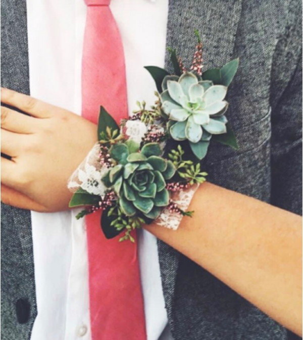 His and Her Matching Succulent