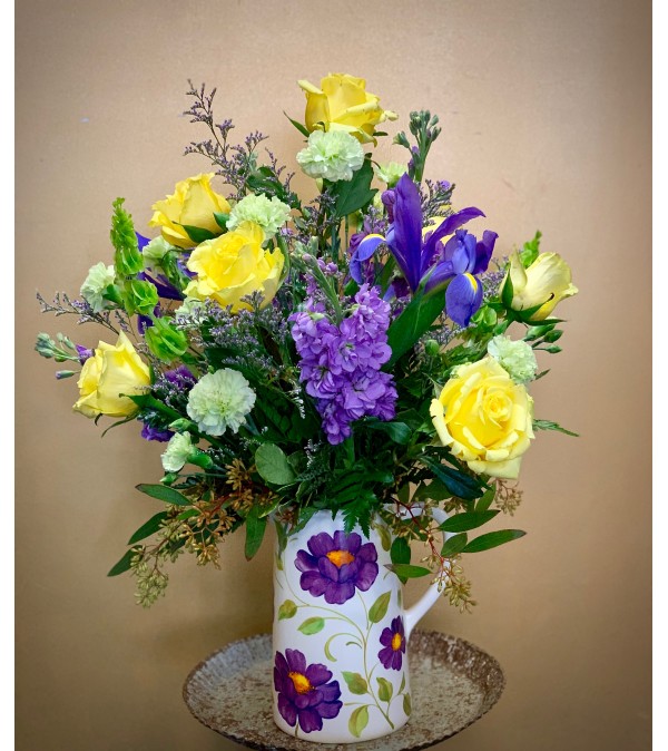 Bountiful Blooms Pitcher
