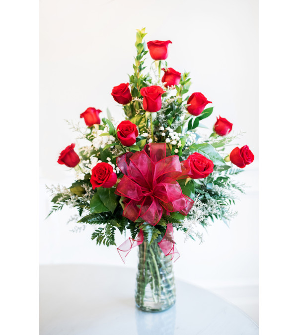 Classic Red Roses by Ellington's