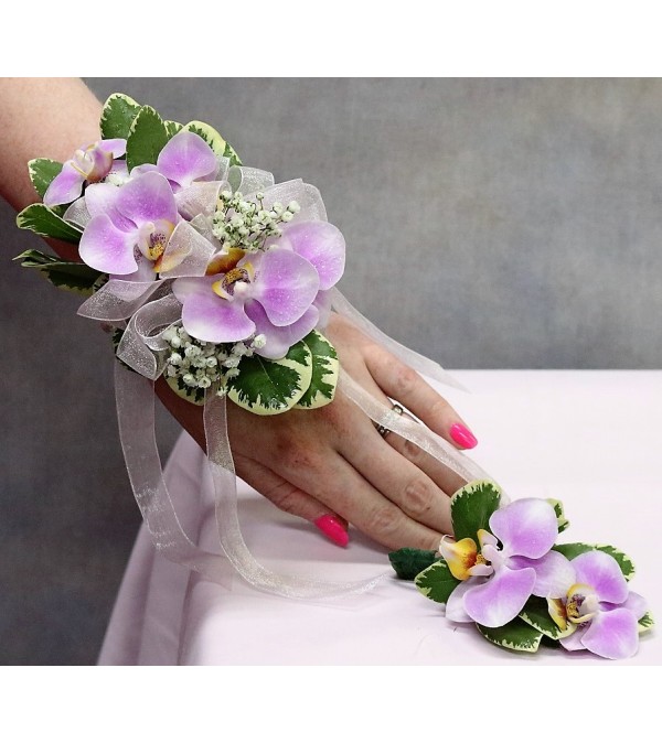 Phalaenopsis Orchid Corsage/Boutonniere