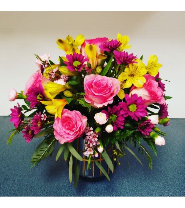 Yellow and Pink Bouquet