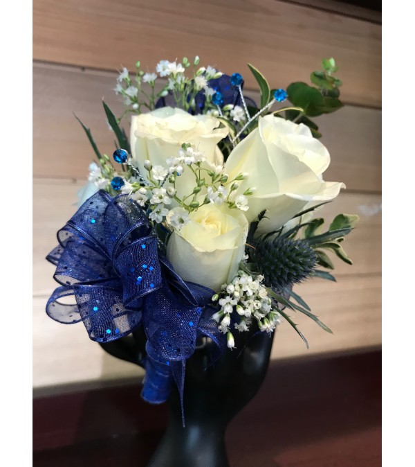 Standard Corsage Blue