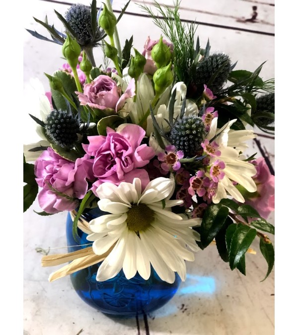 Blue Flowers For You