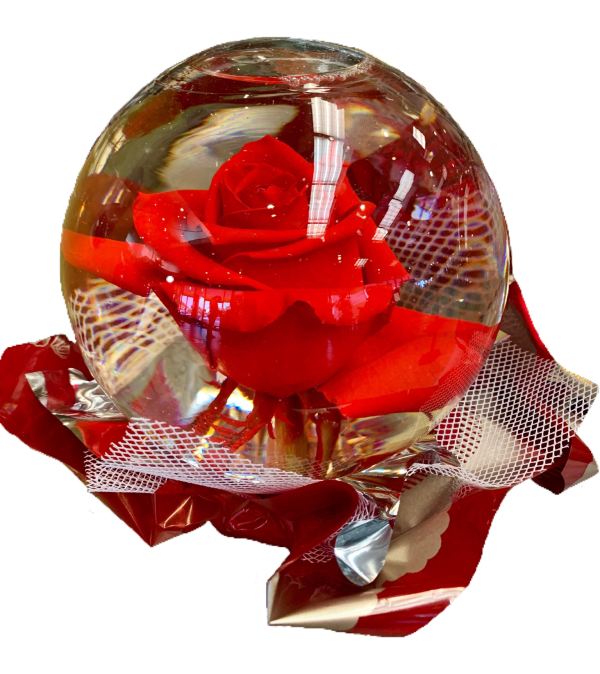 Red Rose Globe