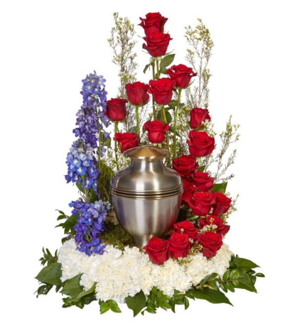 Tradition Rising Urn Arrangement