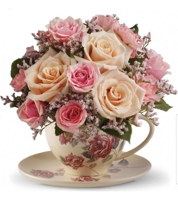 Victorian Pink Teacup