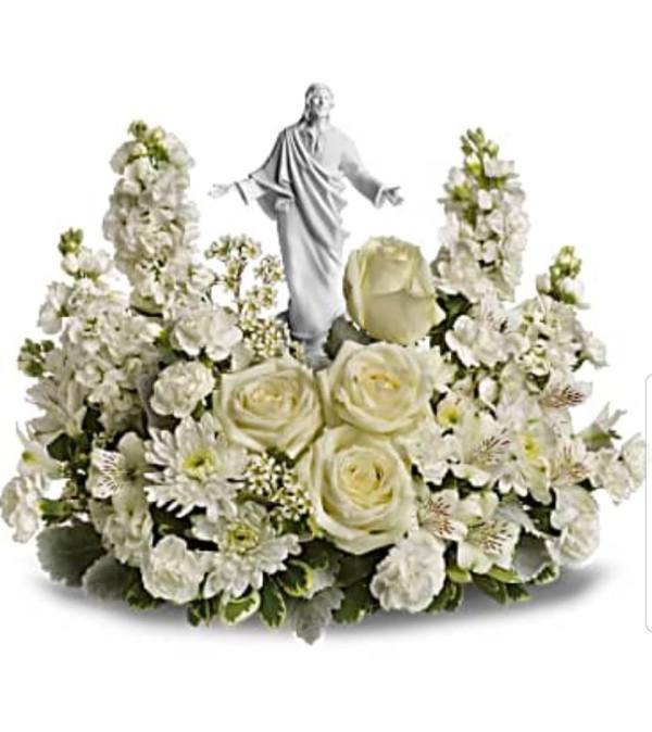 Jesus in Serenity Garden