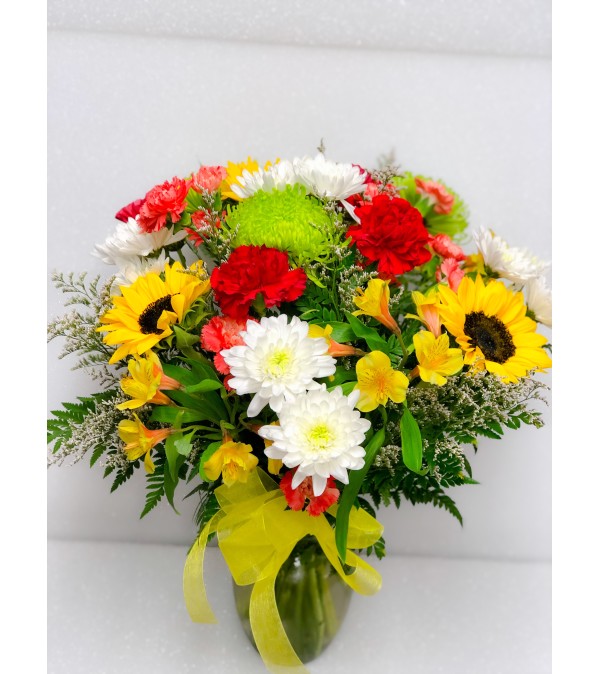 Garden Mix Roundy Moundy Bouquet