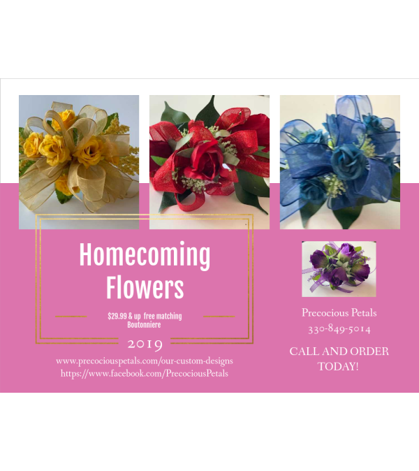 Homecoming Corsages
