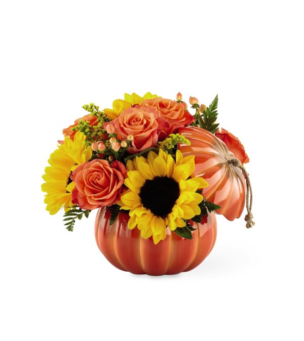 Harvest Traditions™ Pumpkin by FTD® Flowers