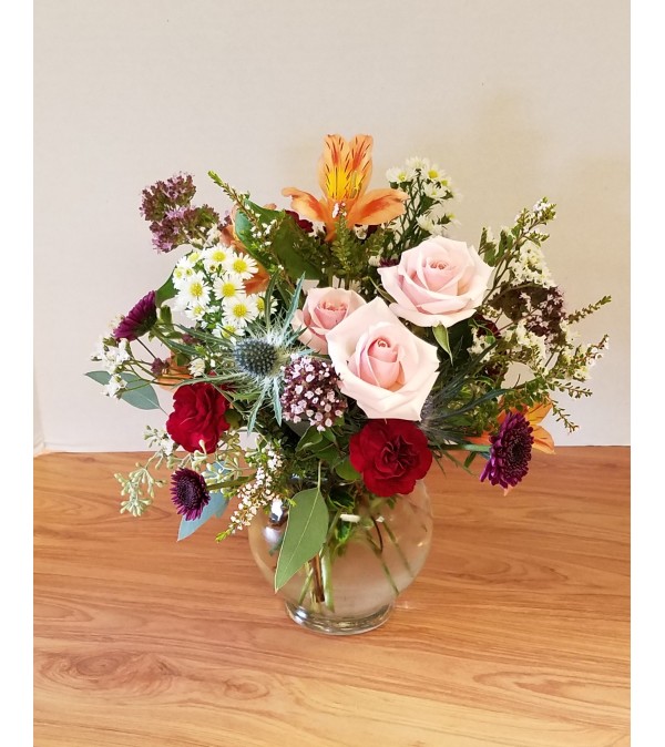 Garden Bowl Bouquet
