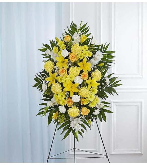 Standing Spray-Yellow Mix