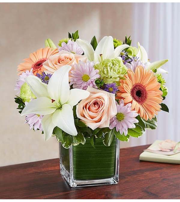 Pastel Cube Arrangement