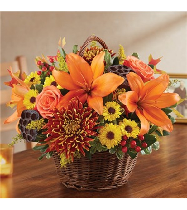 Basket Arrangement-Autumn