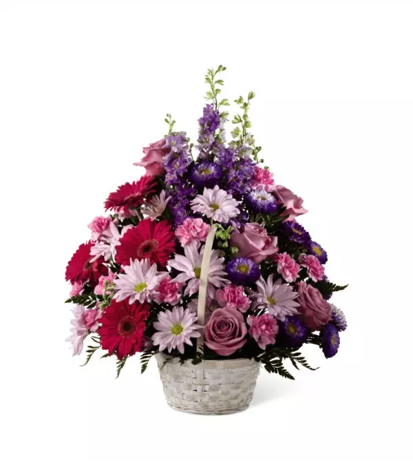 Pastel Peace™ Basket by FTD Flowers