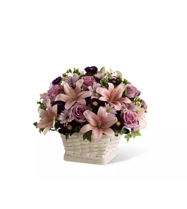 The Loving Sympathy™ Basket Arrangement