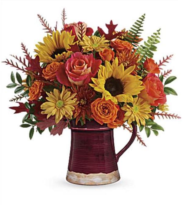 Bounty of Blooms Pitcher